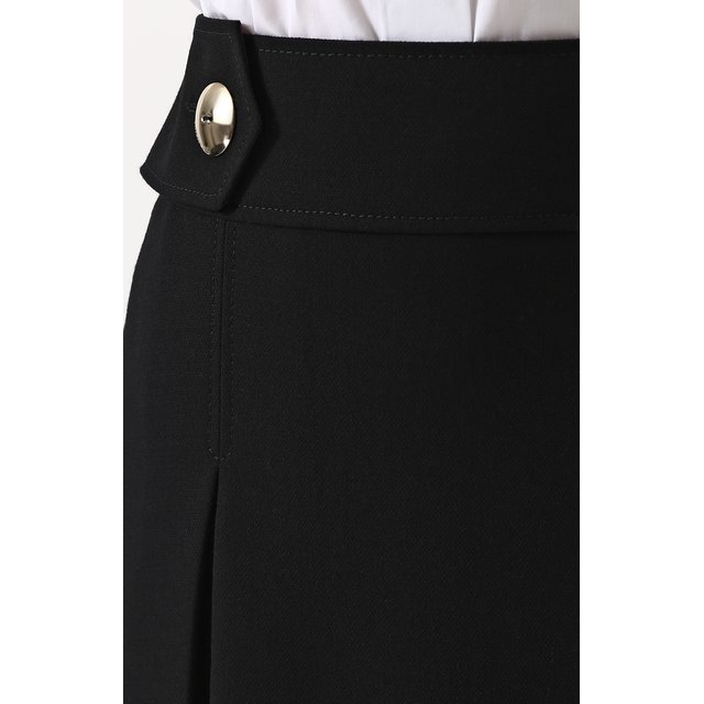 фото Однотонная юбка-миди с широким поясом emilio pucci