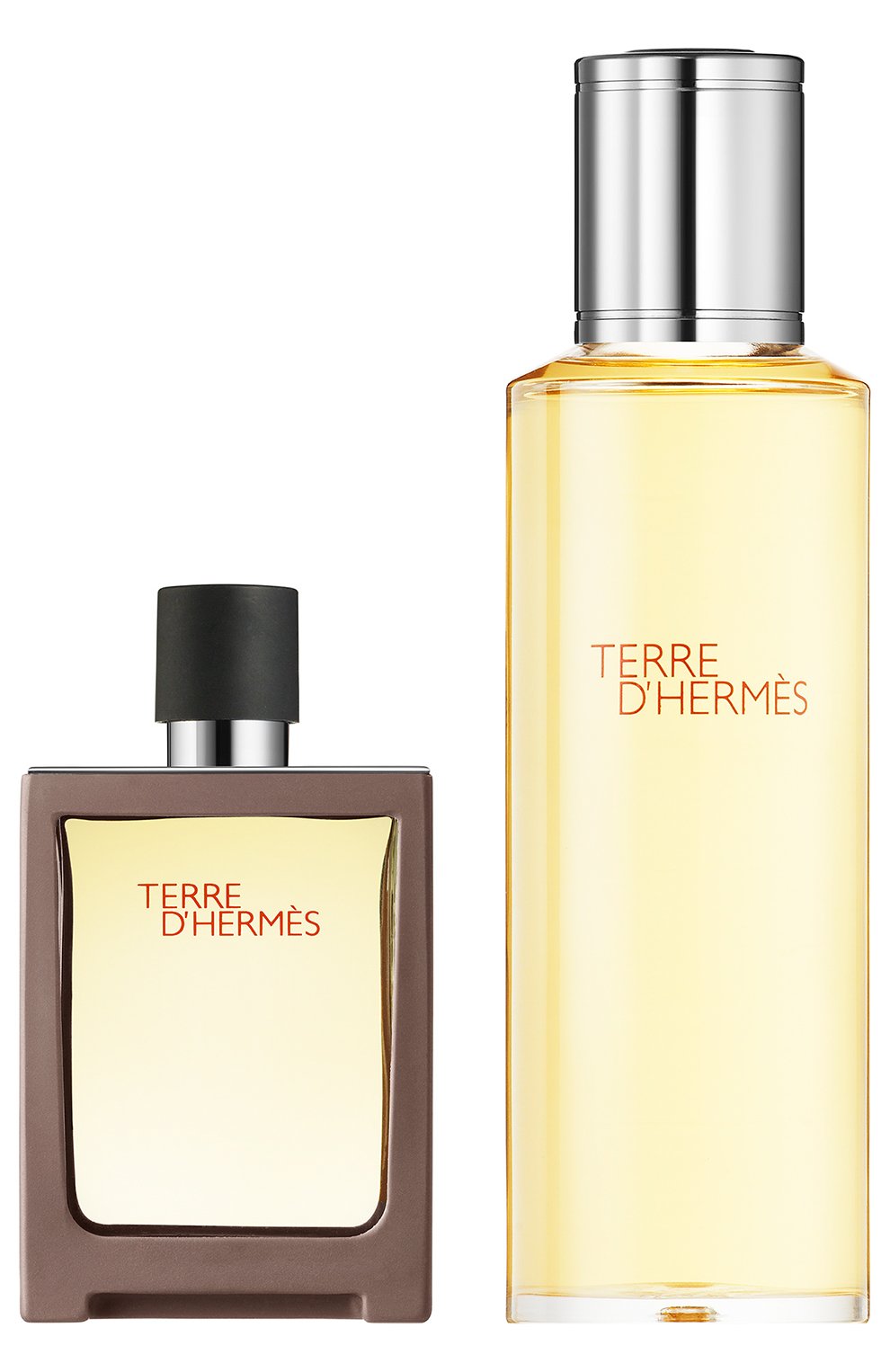 Мужские набор: туалетная вода terre d’hermès + refill (30+125ml) HERMÈS бесцветного цвета, арт. 35160H | Фото 1 (Статус проверки: Проверена категория; Ограничения доставки: flammable)
