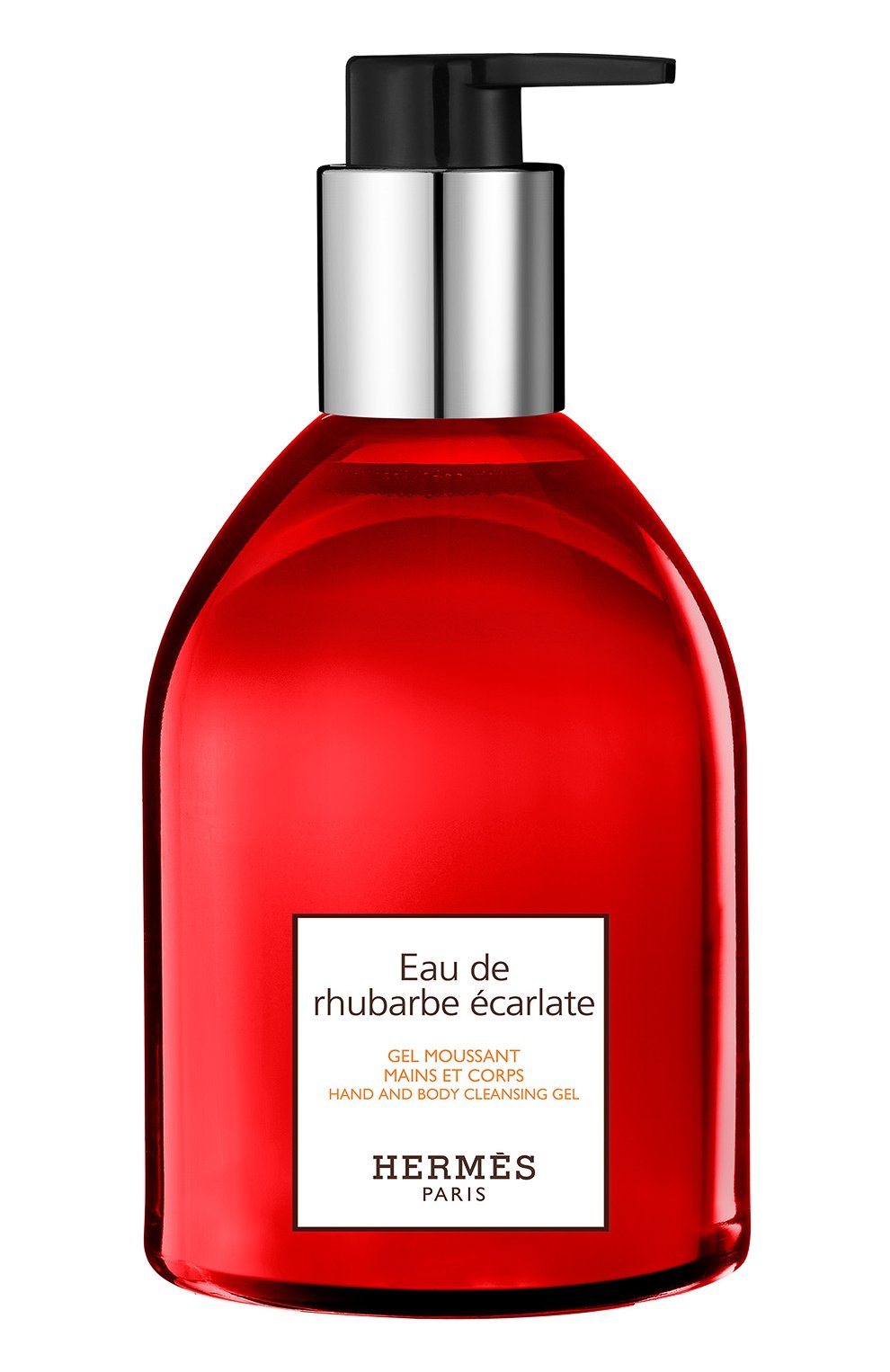 Женского гель для рук eau de rhubarbe ecarlate HERMÈS бесцветного цвета, арт. 37119H | Фото 1