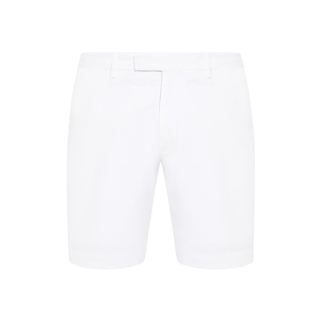 Хлопковые шорты  Polo Ralph Lauren 710646709, цвет белый, размер 48