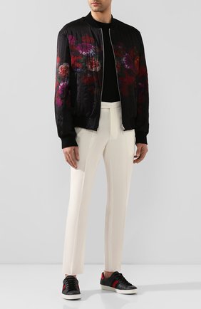 Мужские кеды ace gg supreme GUCCI синего цвета по цене 41400 руб., арт. 429445/K2LH0 | Фото 2 Мужские кеды ace gg supreme GUCCI синего цвета, арт. 429445/K2LH0 | Фото 2