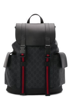 Мужской рюкзак gg supreme с клапаном GUCCI черного цвета по цене 120000 руб., арт. 495563/K9R8X | Фото 1 Мужской рюкзак gg supreme с клапаном GUCCI черного цвета, арт. 495563/K9R8X | Фото 1