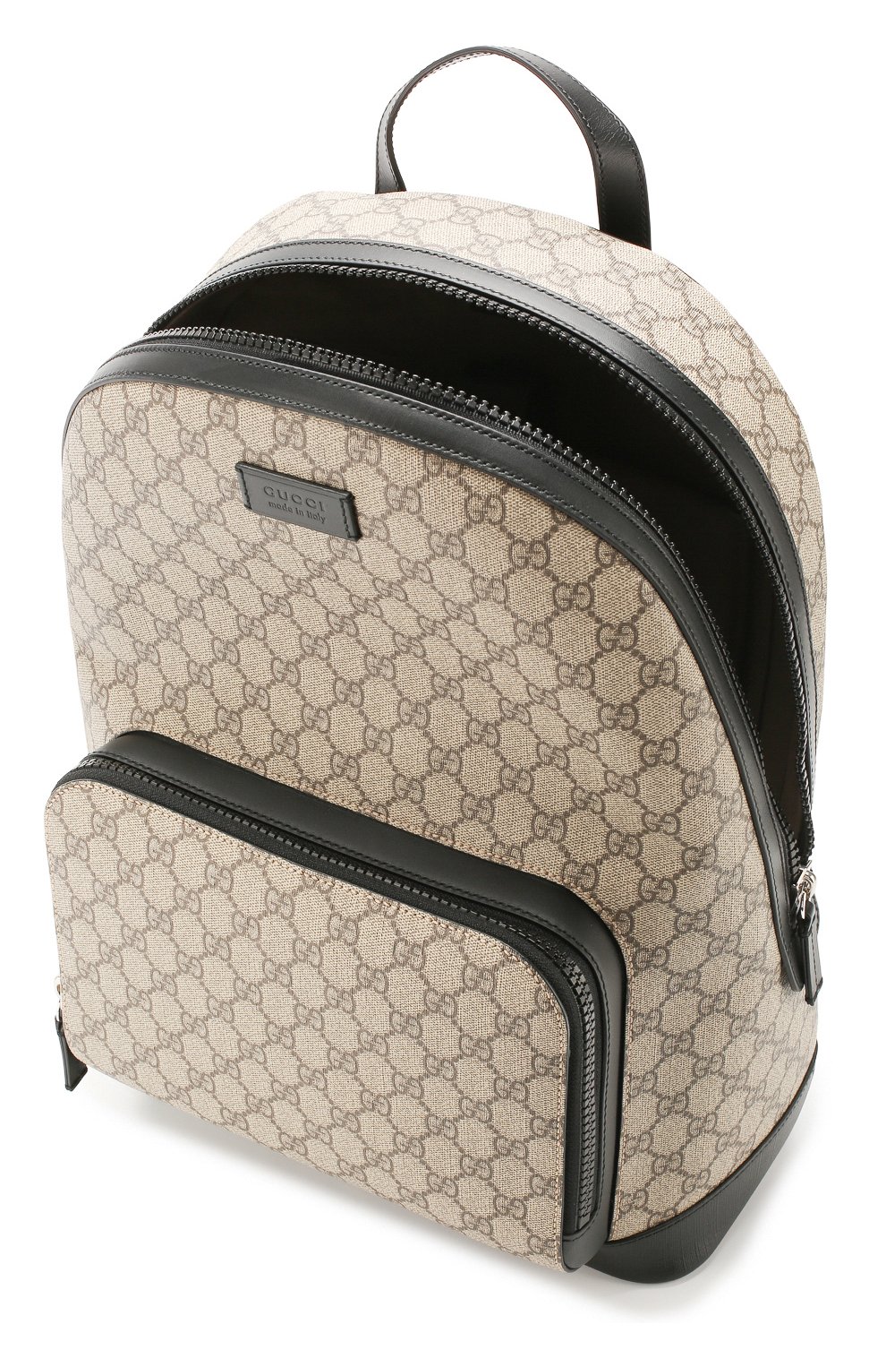 Мужской текстильный рюкзак gg supreme GUCCI бежевого цвета по цене 114800 руб., арт. 406370/KLQAX | Фото 4 Мужской текстильный рюкзак gg supreme GUCCI бежевого цвета, арт. 406370/KLQAX | Фото 4