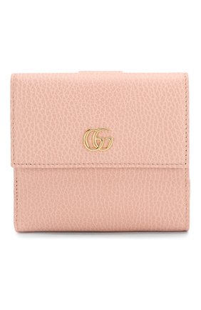 Женские кожаное портмоне GUCCI розового цвета по цене 37700 руб., арт. 456122/CA00G | Фото 1 Женские кожаное портмоне GUCCI розового цвета, арт. 456122/CA00G | Фото 1