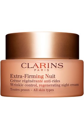 Регенерирующий ночной крем против морщин extra-firming nuit CLARINS бесцветного цвета по цене 7350 руб., арт. 80033514 | Фото 1 Регенерирующий ночной крем против морщин extra-firming nuit CLARINS бесцветного цвета, арт. 80033514 | Фото 1 (Статус проверки: Проверена категория)