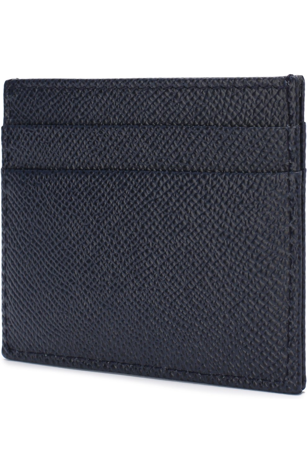 Мужской кожаный футляр для кредитных карт  DOLCE & GABBANA синего цвета, арт. BP0330/AI359 | Фото 2 (Материал: Натуральная кожа; Статус проверки: Проверено, Проверена категория)