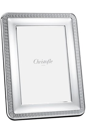 Рамка для фотографии malmaison CHRISTOFLE серебряного цвета, арт. 04256005 | Фото 1 (Статус проверки: Проверена категория; Ограничения доставки: fragile-2)