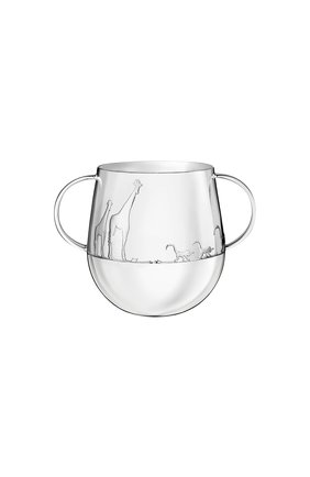 Чашка с ручками savane CHRISTOFLE серебряного цвета, арт. 04260635 | Фото 1 (Статус проверки: Проверена категория; Интерьер Кросс-КТ: посуда детская; Ограничения доставки: fragile-2)