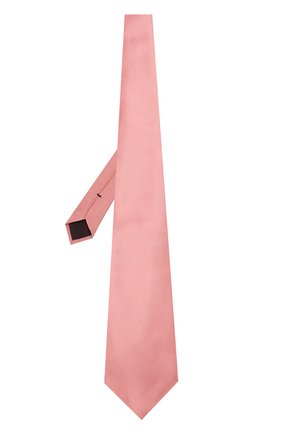Мужской шелковый галстук TOM FORD кораллового цвета, арт. 3TF09/XTF | Фото 2 (Статус проверки: Проверено; Материал: Текстиль, Шелк; Принт: Без принта)