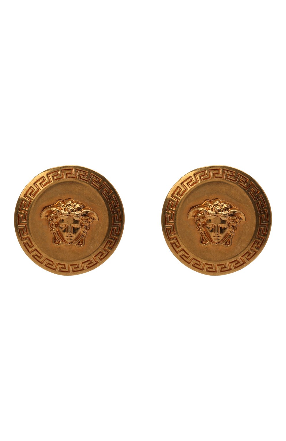 Женские серьги tribute VERSACE золотого цвета, арт. DG2G411/DJMT | Фото 1