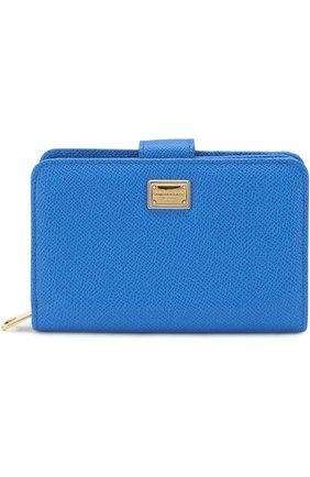 Портмоне Dolce & Gabbana, синего цвета, арт. 0116/BI0769/A1001 в ЦУМ | Фото №1 Портмоне Dolce & Gabbana синего цвета | Фото №1