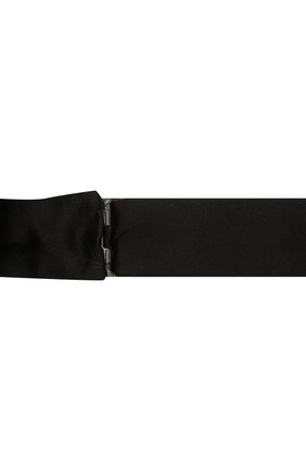 Мужской шелковый галстук-бабочка LANVIN черного цвета по цене 9770 руб., арт. 1282/B0W TIE | Фото 3 Мужской шелковый галстук-бабочка LANVIN черного цвета, арт. 1282/B0W TIE | Фото 3