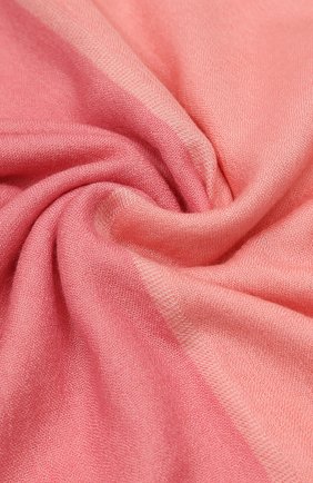Детский шарф из смеси кашемира и шелка LORO PIANA розового цвета, арт. FAI0630 | Фото 2 (Статус проверки: Проверено, Проверена категория; Материал: Шелк, Кашемир, Текстиль, Шерсть)