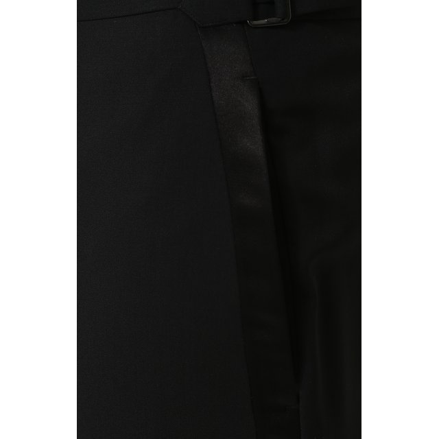 Шерстяные брюки прямого кроя Tom Ford 2731028