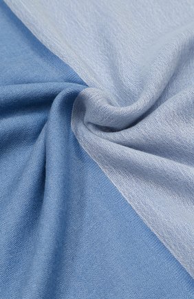 Детский шарф из смеси кашемира и шелка LORO PIANA голубого цвета, арт. FAI0630 | Фото 2 (Статус проверки: Проверена категория; Материал: Текстиль, Кашемир, Шерсть, Шелк)