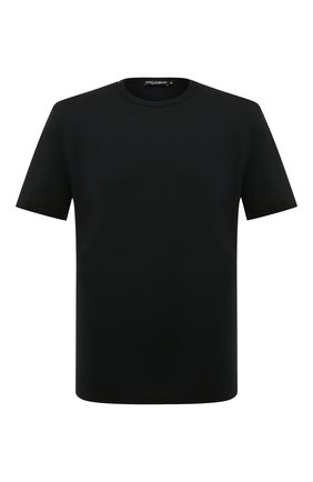 Мужская хлопковая футболка с круглым вырезом DOLCE & GABBANA темно-синего цвета по цене 27550 руб., арт. G8GX8T/FU7EQ | Фото 1 Мужская хлопковая футболка с круглым вырезом DOLCE & GABBANA темно-синего цвета, арт. G8GX8T/FU7EQ | Фото 1 (Мужское Кросс-КТ: Футболка-одежда; Статус проверки: Проверена категория; Рукава: Короткие; Длина (для топов): Стандартные; Материал внешний: Хлопок; Принт: Без принта; Стили: Кэжуэл; Региональные ограничения белый список (Axapta Mercury): RU)
