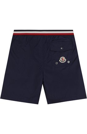 Детские плавки-шорты с логотипом бренда MONCLER ENFANT синего цвета по цене 14150 руб., арт. D1-954-00734-05-53326/8-10A | Фото 2 Детские плавки-шорты с логотипом бренда MONCLER ENFANT синего цвета, арт. D1-954-00734-05-53326/8-10A | Фото 2 (Статус проверки: Проверено; Материал подклада: Синтетический материал; Материал внешний: Синтетический материал; Принт: Без принта; Кросс-КТ: Пляж)