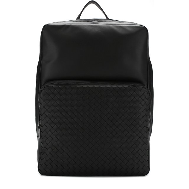 Кожаный рюкзак с плетением intrecciato Bottega Veneta 2836551