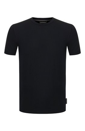 Мужская футболка из вискозы EMPORIO ARMANI темно-синего цвета по цене 10450 руб., арт. 8N1M8A/1JCDZ | Фото 1 Мужская футболка из вискозы EMPORIO ARMANI темно-синего цвета, арт. 8N1M8A/1JCDZ | Фото 1