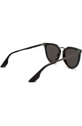 Женские солнцезащитные очки ALEXANDER MCQUEEN черного цвета по цене 14650 руб., арт. MQ0086 001 | Фото 4 Женские солнцезащитные очки ALEXANDER MCQUEEN черного цвета, арт. MQ0086 001 | Фото 4