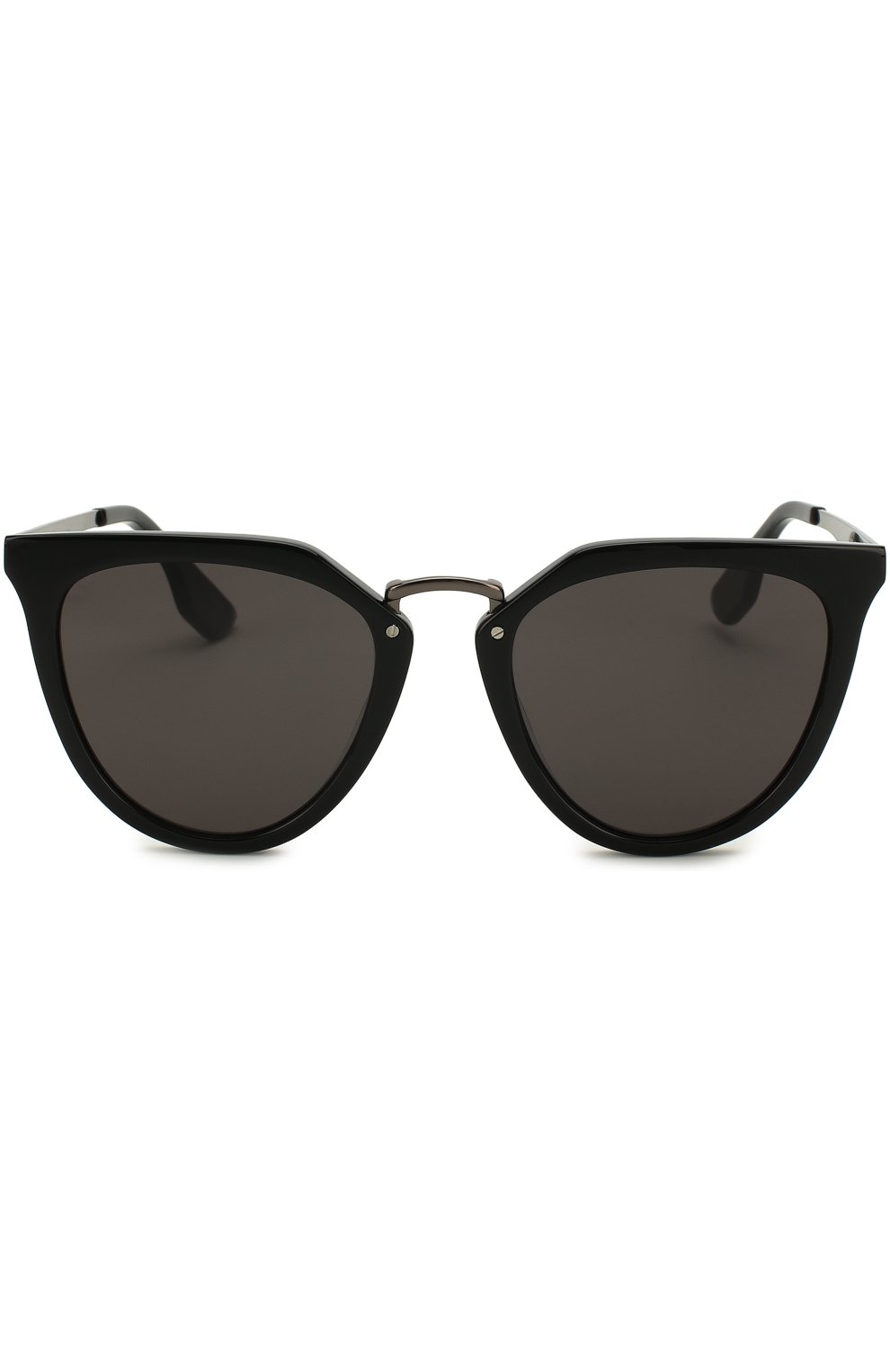 Женские солнцезащитные очки ALEXANDER MCQUEEN черного цвета, арт. MQ0086 001 | Фото 3 (Региональные ограничения белый список (Axapta Mercury): RU; Тип очков: С/з)