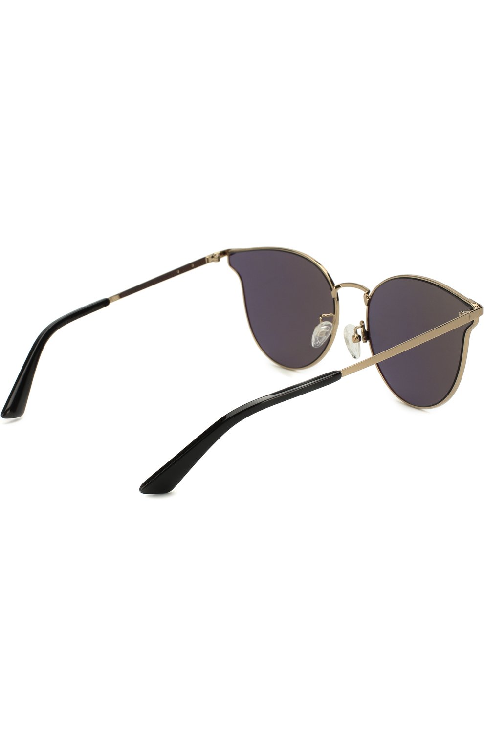 Женские солнцезащитные очки ALEXANDER MCQUEEN серого цвета, арт. MQ0105SK 005 | Фото 4 (Тип очков: С/з; Статус проверки: Требуются правки, Проверена категория)