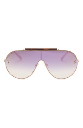 Женские солнцезащитные очки STELLA MCCARTNEY золотого цвета по цене 19950 руб., арт. SC0056 004 | Фото 3 Женские солнцезащитные очки STELLA MCCARTNEY золотого цвета, арт. SC0056 004 | Фото 3
