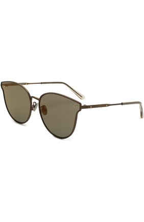 Женские солнцезащитные очки BOTTEGA VENETA хаки цвета по цене 31400 руб., арт. BV0157SK 003 | Фото 1 Женские солнцезащитные очки BOTTEGA VENETA хаки цвета, арт. BV0157SK 003 | Фото 1
