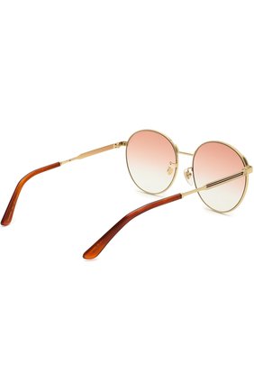 Женские солнцезащитные очки GUCCI красного цвета по цене 26750 руб., арт. GG0206SK 004 | Фото 4 Женские солнцезащитные очки GUCCI красного цвета, арт. GG0206SK 004 | Фото 4
