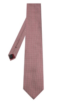 Мужской шелковый галстук TOM FORD красного цвета, арт. 3TF31/XTF | Фото 2 (Материал: Текстиль, Шелк; Статус проверки: Проверено; Принт: С принтом)