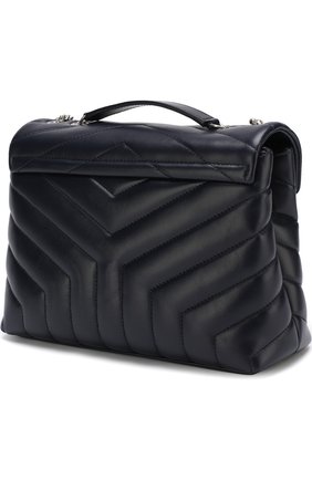 Женская сумка monogram loulou small SAINT LAURENT синего цвета по цене 124000 руб., арт. 494699/DV726 | Фото 3 Женская сумка monogram loulou small SAINT LAURENT синего цвета, арт. 494699/DV726 | Фото 3