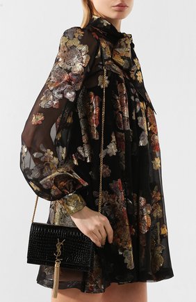 Женская сумка monogram kate small SAINT LAURENT черного цвета по цене 103500 руб., арт. 452159/DND1J | Фото 5 Женская сумка monogram kate small SAINT LAURENT черного цвета, арт. 452159/DND1J | Фото 5