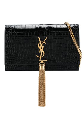 Женская сумка monogram kate small SAINT LAURENT черного цвета по цене 103500 руб., арт. 452159/DND1J | Фото 6 Женская сумка monogram kate small SAINT LAURENT черного цвета, арт. 452159/DND1J | Фото 6