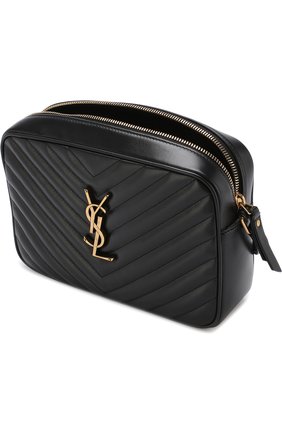 Женская сумка lou medium SAINT LAURENT черного цвета по цене 79800 руб., арт. 520534/DV707 | Фото 4 Женская сумка lou medium SAINT LAURENT черного цвета, арт. 520534/DV707 | Фото 4