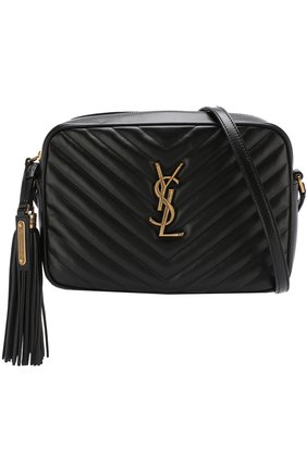 Женская сумка lou medium SAINT LAURENT черного цвета по цене 79800 руб., арт. 520534/DV707 | Фото 5 Женская сумка lou medium SAINT LAURENT черного цвета, арт. 520534/DV707 | Фото 5