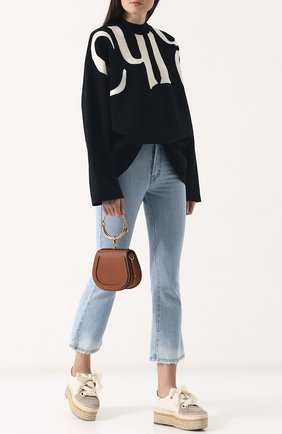 Женская сумка nile small CHLOÉ светло-коричневого цвета по цене 107500 руб., арт. CHC17US301HEU | Фото 2 Женская сумка nile small CHLOÉ светло-коричневого цвета, арт. CHC17US301HEU | Фото 2