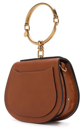 Женская сумка nile small CHLOÉ светло-коричневого цвета по цене 107500 руб., арт. CHC17US301HEU | Фото 3 Женская сумка nile small CHLOÉ светло-коричневого цвета, арт. CHC17US301HEU | Фото 3