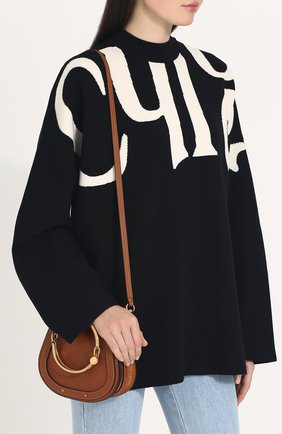 Женская сумка nile small CHLOÉ светло-коричневого цвета по цене 107500 руб., арт. CHC17US301HEU | Фото 5 Женская сумка nile small CHLOÉ светло-коричневого цвета, арт. CHC17US301HEU | Фото 5