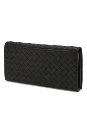 Мужской кожаное портмоне BOTTEGA VENETA черного цвета по цене 49950 руб., арт. 120697/V4651 | Фото 2 Мужской кожаное портмоне BOTTEGA VENETA черного цвета, арт. 120697/V4651 | Фото 2