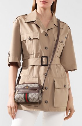 Женская сумка ophidia gg supreme mini GUCCI бежевого цвета по цене 63700 руб., арт. 517350/96IWS | Фото 2 Женская сумка ophidia gg supreme mini GUCCI бежевого цвета, арт. 517350/96IWS | Фото 2