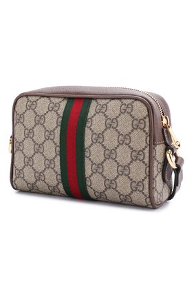 Женская сумка ophidia gg supreme mini GUCCI бежевого цвета по цене 63700 руб., арт. 517350/96IWS | Фото 3 Женская сумка ophidia gg supreme mini GUCCI бежевого цвета, арт. 517350/96IWS | Фото 3