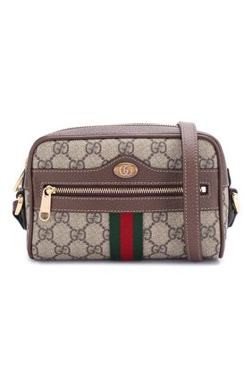 Женская сумка ophidia gg supreme mini GUCCI бежевого цвета по цене 63700 руб., арт. 517350/96IWS | Фото 5 Женская сумка ophidia gg supreme mini GUCCI бежевого цвета, арт. 517350/96IWS | Фото 5