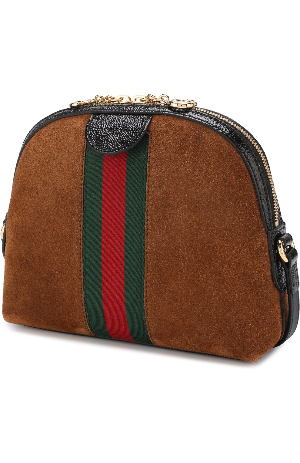 Женская сумка ophidia small GUCCI коричневого цвета по цене 104000 руб., арт. 499621/D6ZYG | Фото 3 Женская сумка ophidia small GUCCI коричневого цвета, арт. 499621/D6ZYG | Фото 3