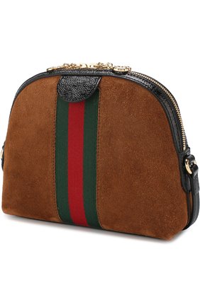 Женская сумка ophidia small GUCCI коричневого цвета по цене 104000 руб., арт. 499621/D6ZYG | Фото 3 Женская сумка ophidia small GUCCI коричневого цвета, арт. 499621/D6ZYG | Фото 3