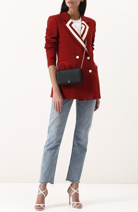 Женская сумка gg marmont mini GUCCI черного цвета по цене 59950 руб., арт. 497985/CA00G | Фото 2 Женская сумка gg marmont mini GUCCI черного цвета, арт. 497985/CA00G | Фото 2