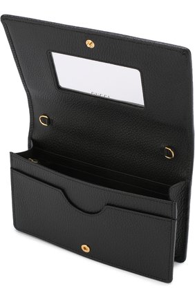 Женская сумка gg marmont mini GUCCI черного цвета по цене 59950 руб., арт. 497985/CA00G | Фото 4 Женская сумка gg marmont mini GUCCI черного цвета, арт. 497985/CA00G | Фото 4