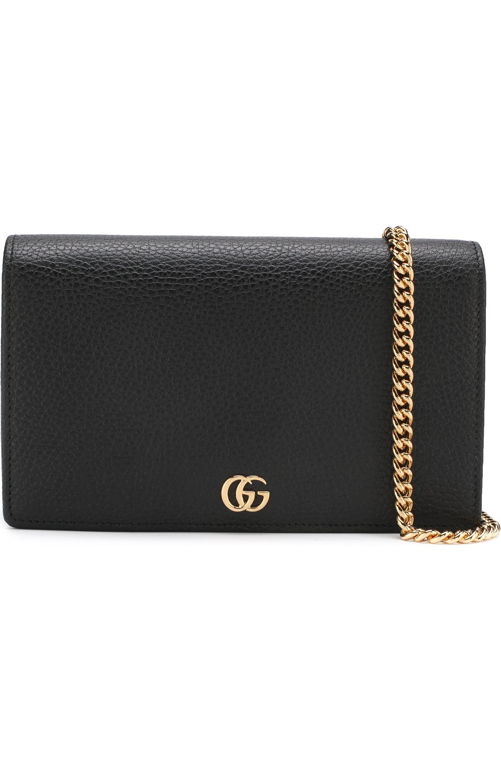 Женская сумка gg marmont mini GUCCI черного цвета по цене 59950 руб., арт. 497985/CA00G | Фото 5 Женская сумка gg marmont mini GUCCI черного цвета, арт. 497985/CA00G | Фото 5