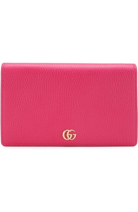 Женская сумка gg marmont mini GUCCI фуксия цвета по цене 58800 руб., арт. 497985/CA00G | Фото 1 Женская сумка gg marmont mini GUCCI фуксия цвета, арт. 497985/CA00G | Фото 1