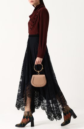 Женская сумка nile small CHLOÉ светло-бежевого цвета по цене 107500 руб., арт. CHC17US301HEU | Фото 2 Женская сумка nile small CHLOÉ светло-бежевого цвета, арт. CHC17US301HEU | Фото 2