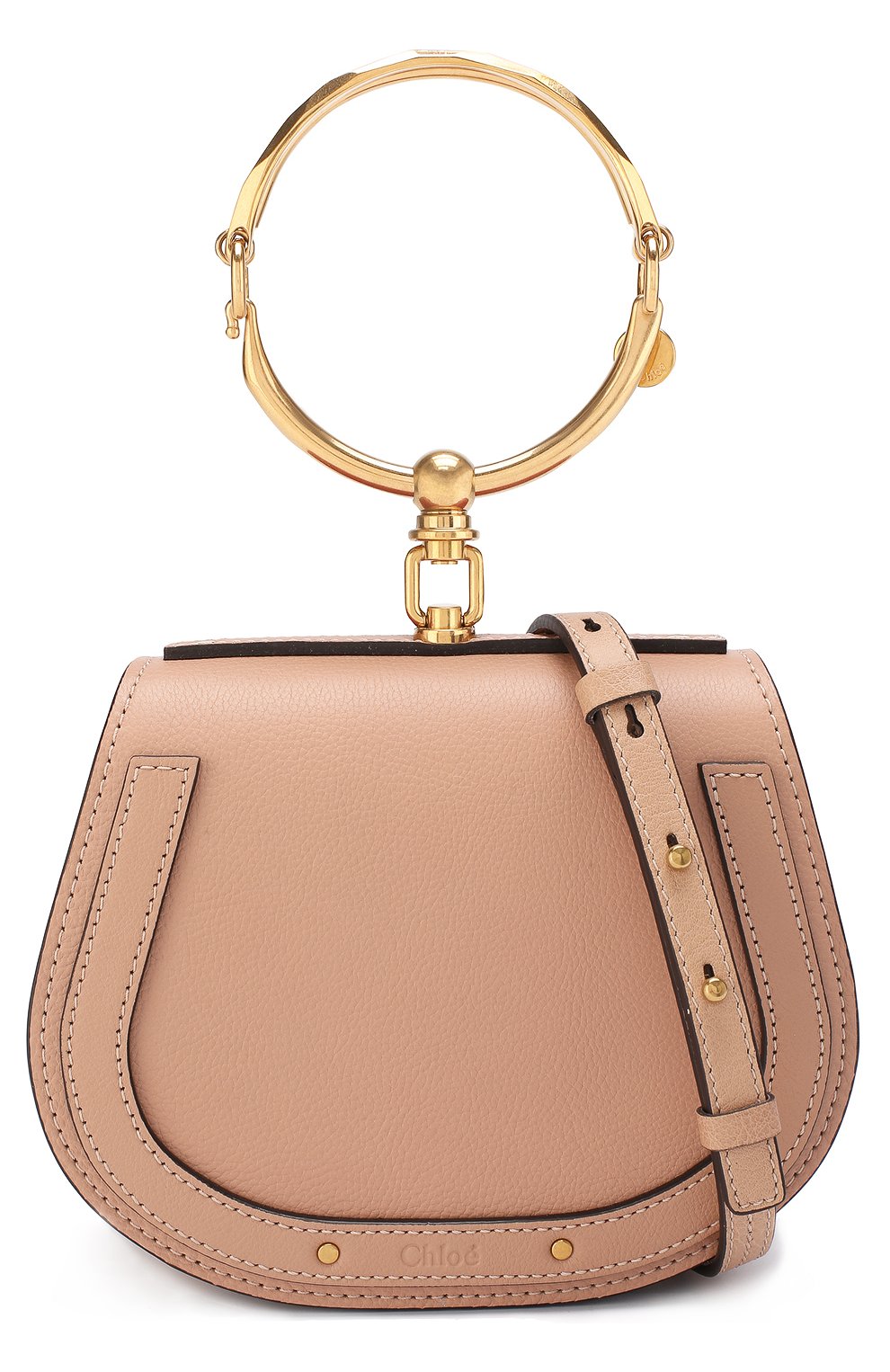 Женская сумка nile small CHLOÉ светло-бежевого цвета по цене 107500 руб., арт. CHC17US301HEU | Фото 6 Женская сумка nile small CHLOÉ светло-бежевого цвета, арт. CHC17US301HEU | Фото 6